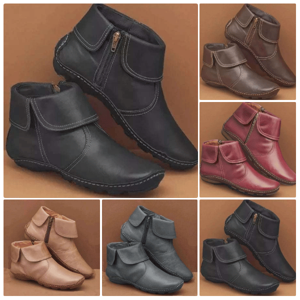 Ladies Classic Non-Slip Ankle Boots